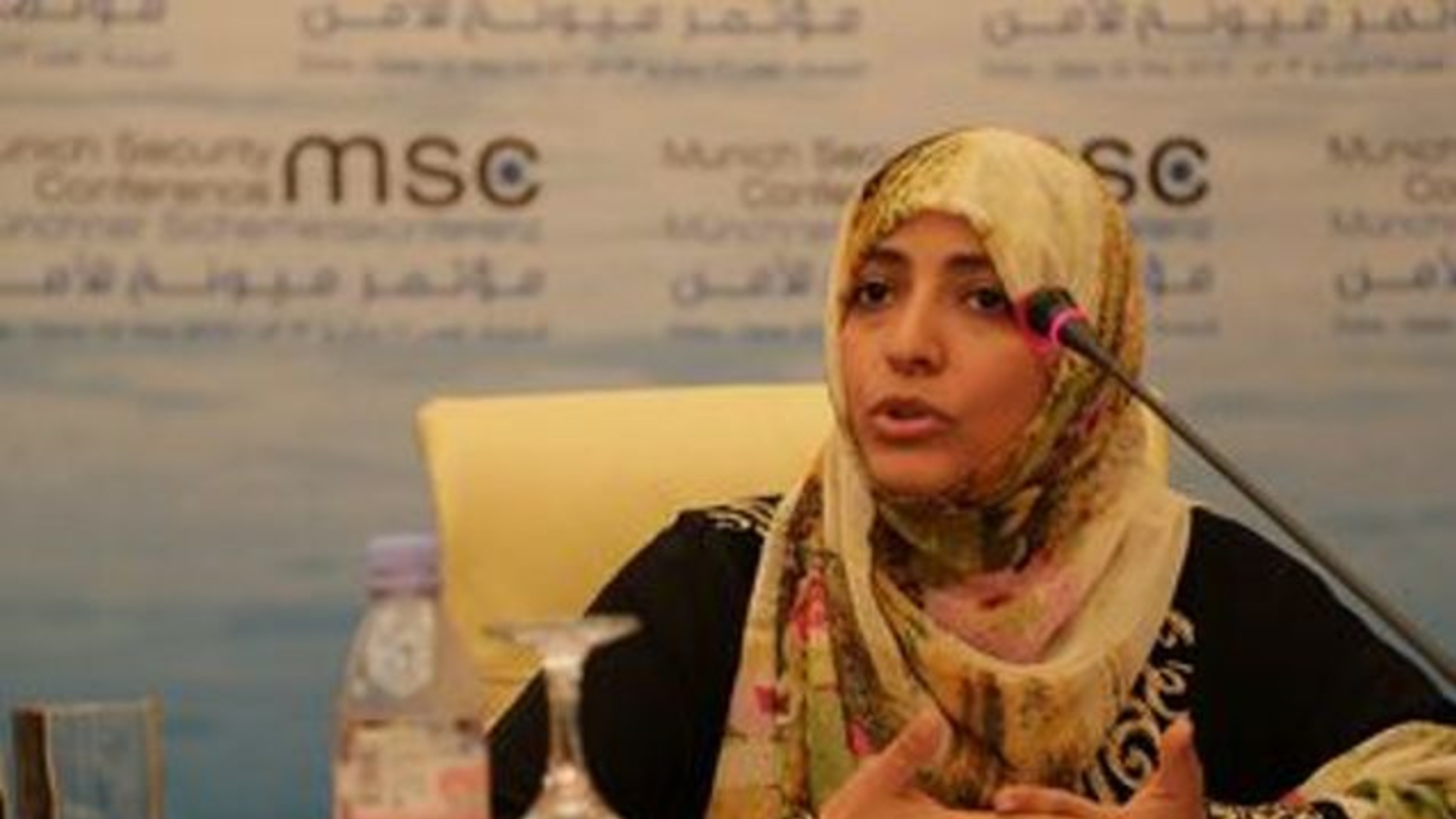 Tawakkol Karman disagree with Yemeni government-in-exile over investigation committee 